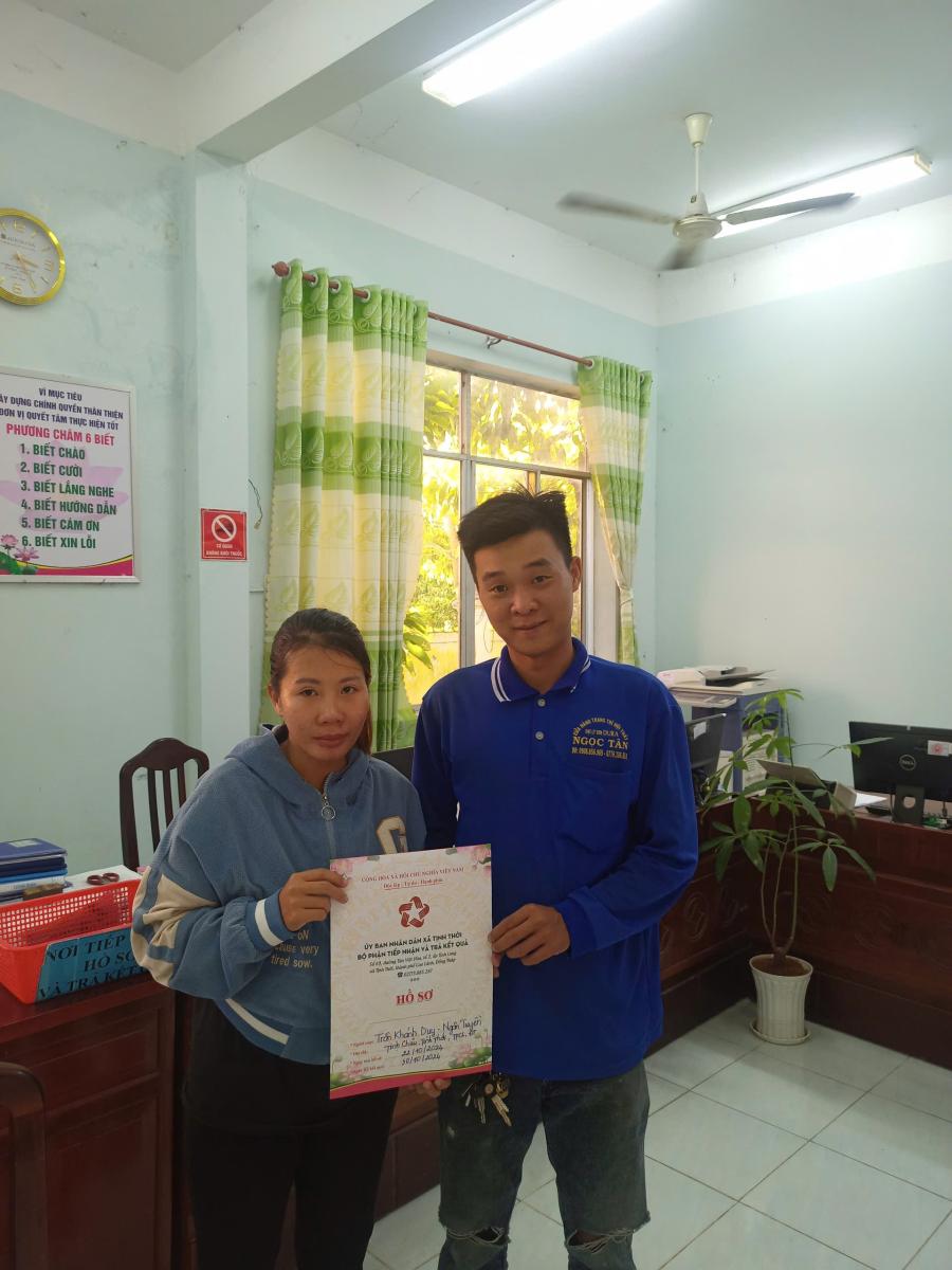 HIỆU QUẢ MÔ HÌNH HƯỚNG DẪN NỘP HỒ SƠ DỊCH VỤ CÔNG TRỰC TUYẾN QUA TÚI ĐỤNG HỒ SO·